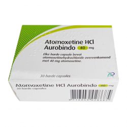 Атомоксетин HCL 40 мг Европа :: Аналог Когниттера :: Aurobindo капс. №30 в Артёме и области фото